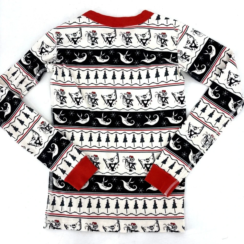 Hanna Andersson Disney Kids The Nightmare Before Christmas Pajama‎ Top Size 12